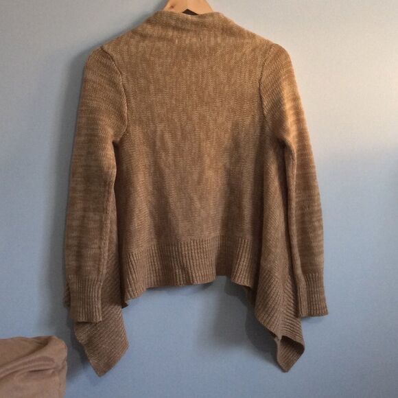 Tan Knit Cardigan - Picture 9 of 9
